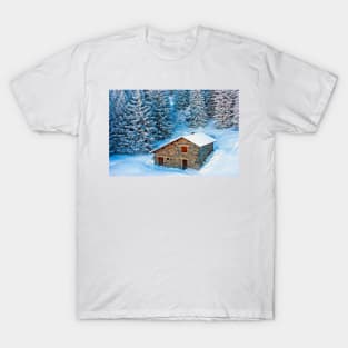 Courchevel La Tania 3 Valleys French Alps France T-Shirt